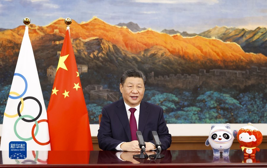 携手向未来的团结交响——记习近平主席出席北京冬奥会开幕式并举行系列外事活动(图6)