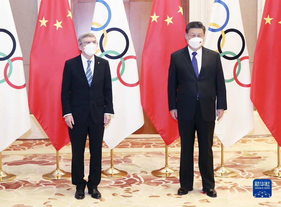 携手向未来的团结交响——记习近平主席出席北京冬奥会开幕式并举行系列外事活动(图4)