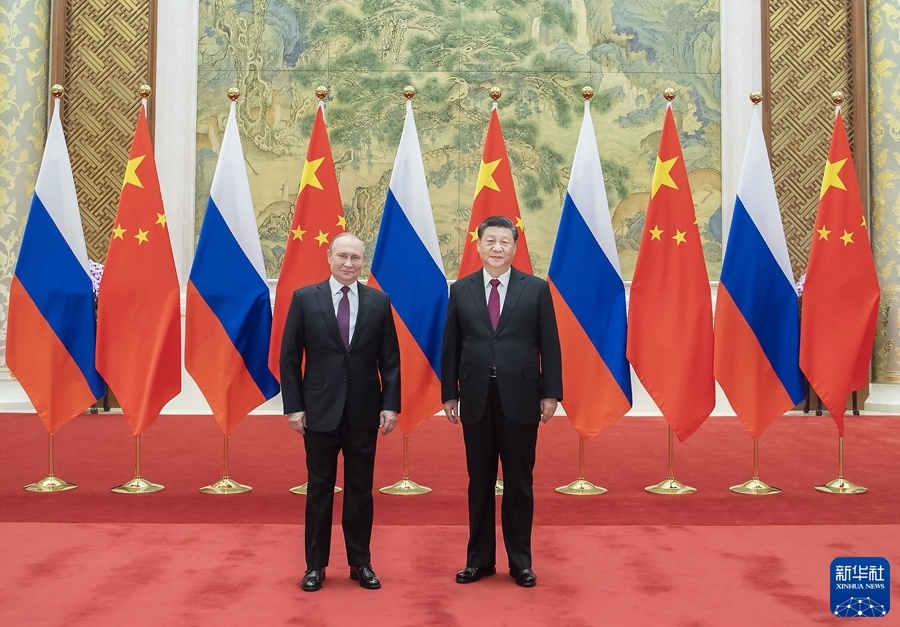 携手向未来的团结交响——记习近平主席出席北京冬奥会开幕式并举行系列外事活动(图5)