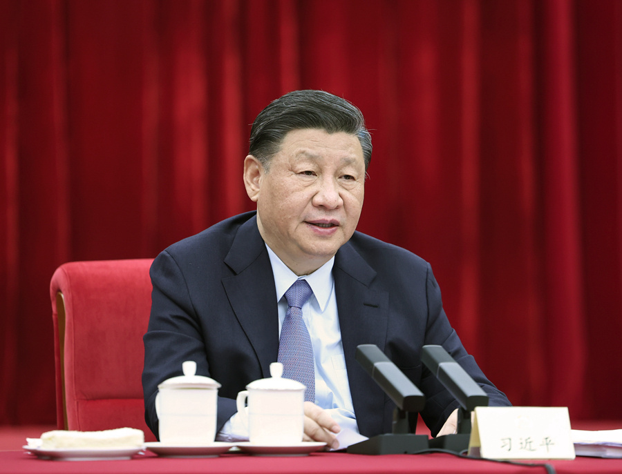 团结奋进，创造新的伟业——习近平总书记同出席2023年全国两会人大代表、政协委员共商国是纪实(图6)